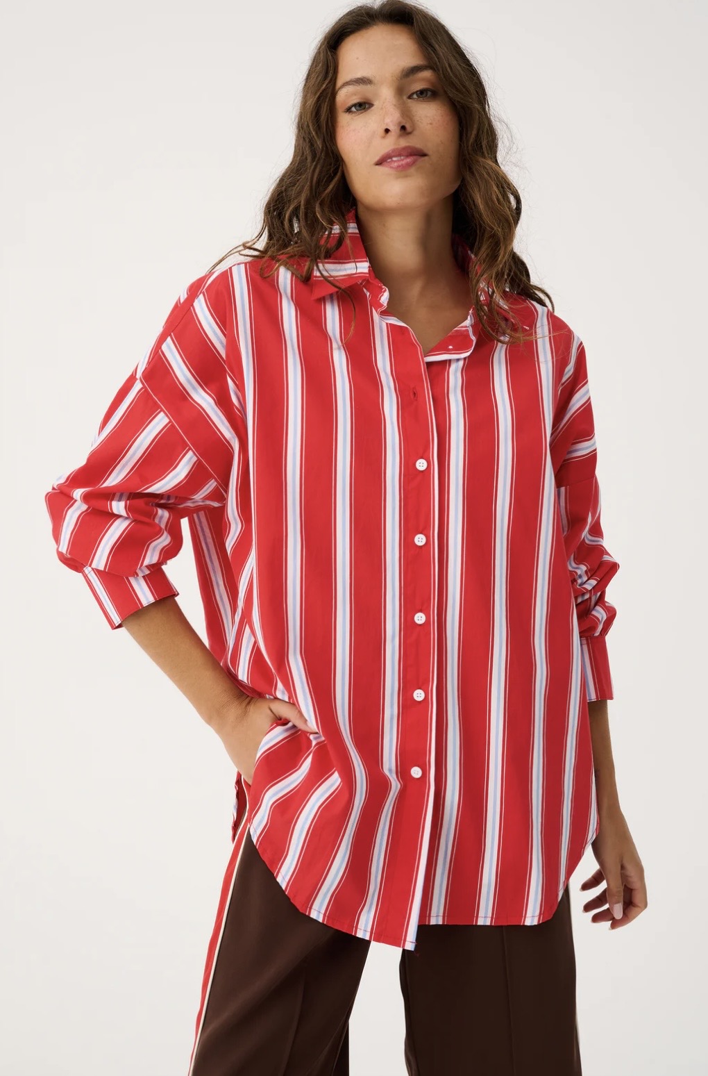 Tammy Shirt - Siren Stripe
