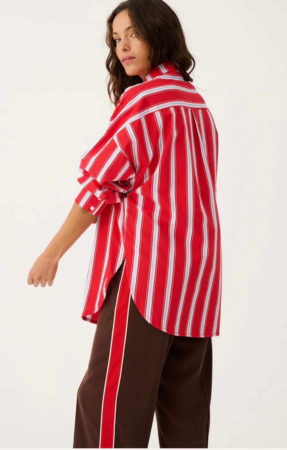 Tammy Shirt - Siren Stripe