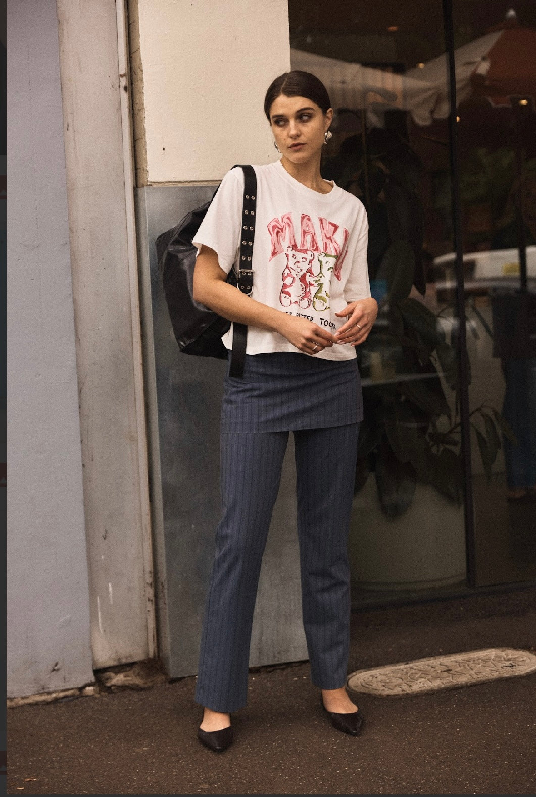 Lover Bears Boxy Crop Tee