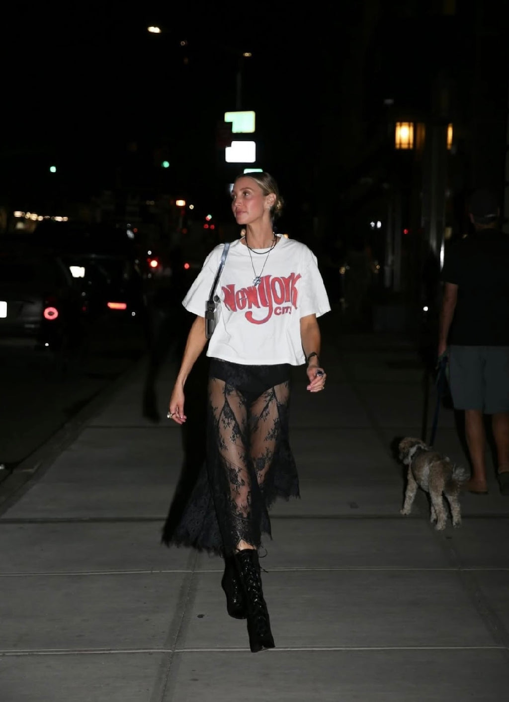 New York Logo Boxy Crop Tee