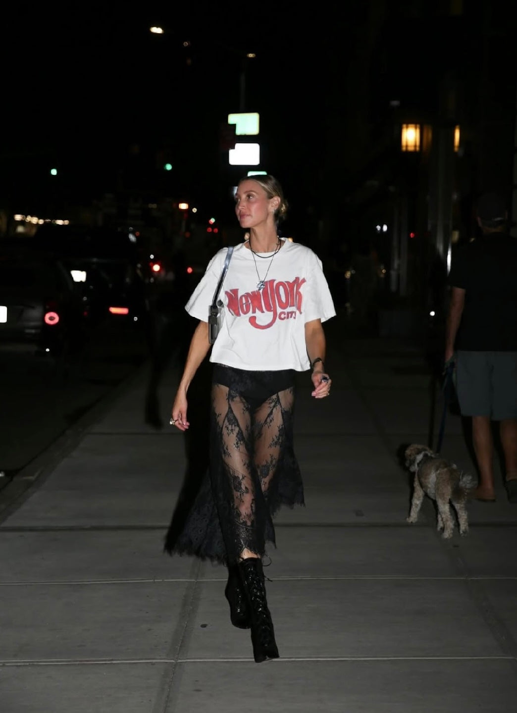 New York Logo Boxy Crop Tee