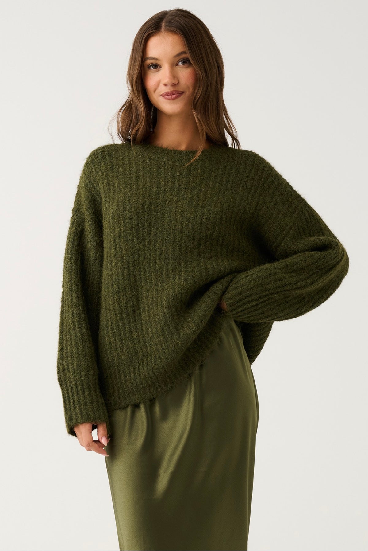 Lorenza Knit - Khaki