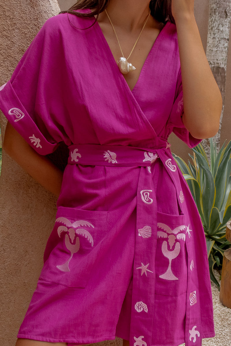 Patina Wrap Dress