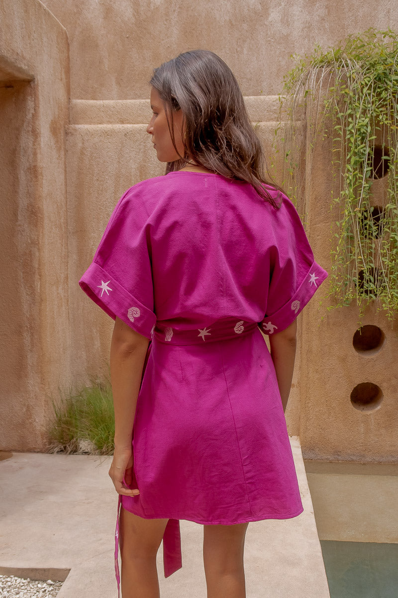 Patina Wrap Dress